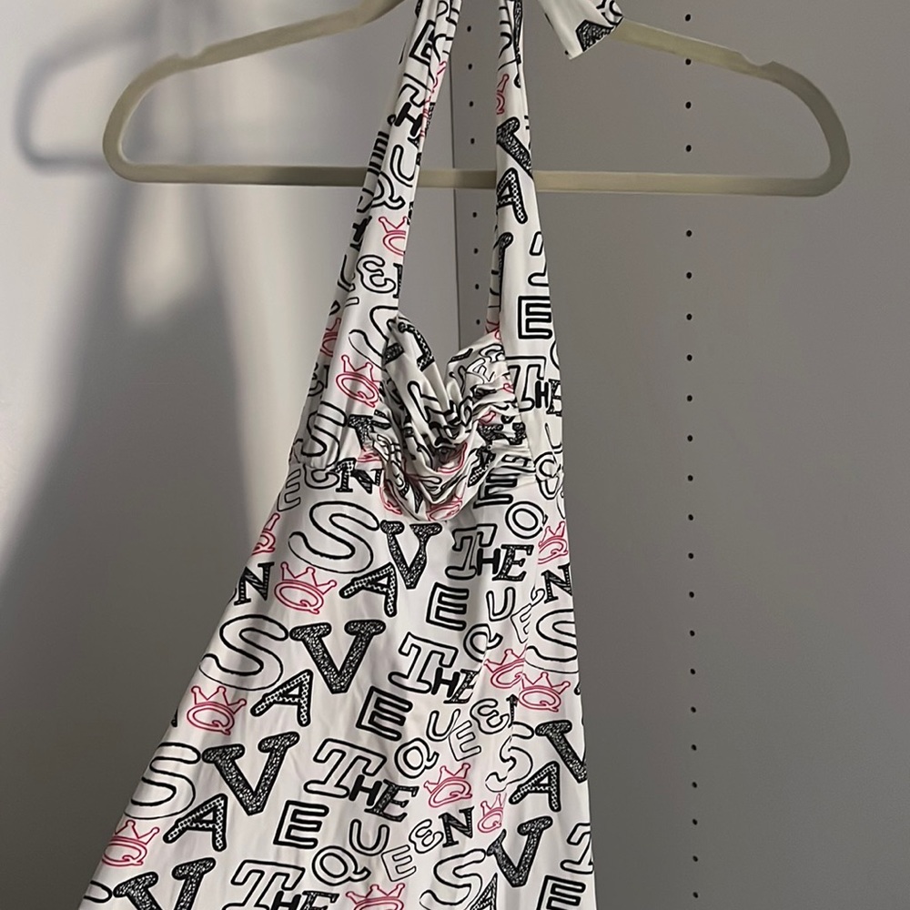 Save the Queen Beach Halter Dress